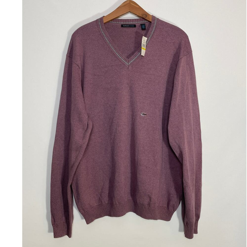 Van Heusen Studio 100%‎  Cotton Sweater - Men's Size XL - New With Tag